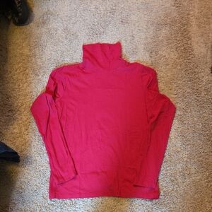 J. Crew Red Turtleneck